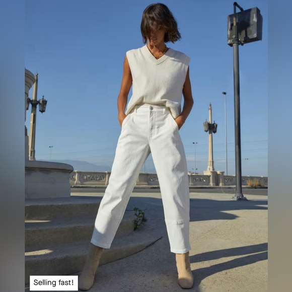 Everlane Utility Barrel Pants - Picture 1 of 8
